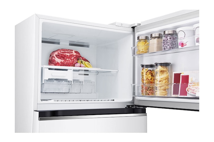 LG 375L Top Mount Fridge - White Finish, GT-5W