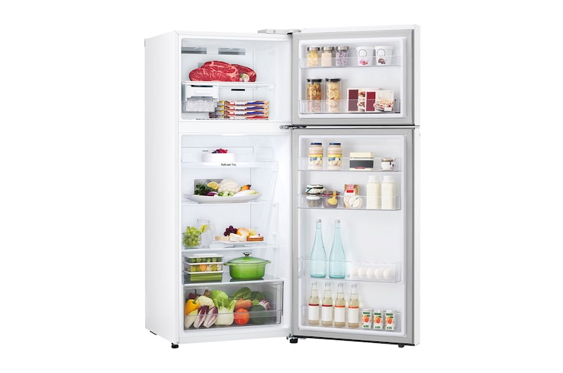LG 375L Top Mount Fridge - White Finish, GT-5W