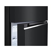 LG 395L Top Mount Fridge - Matte Black Finish, GT-6MB