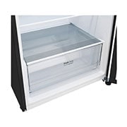 LG 395L Top Mount Fridge - Matte Black Finish, GT-6MB