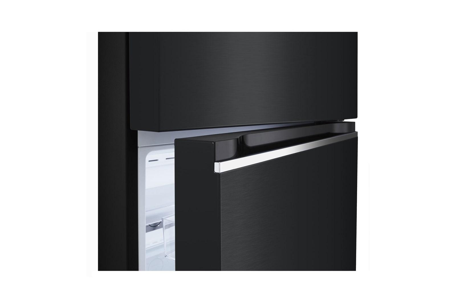 LG 395L Top Mount Fridge - Matte Black Finish, GT-6MB