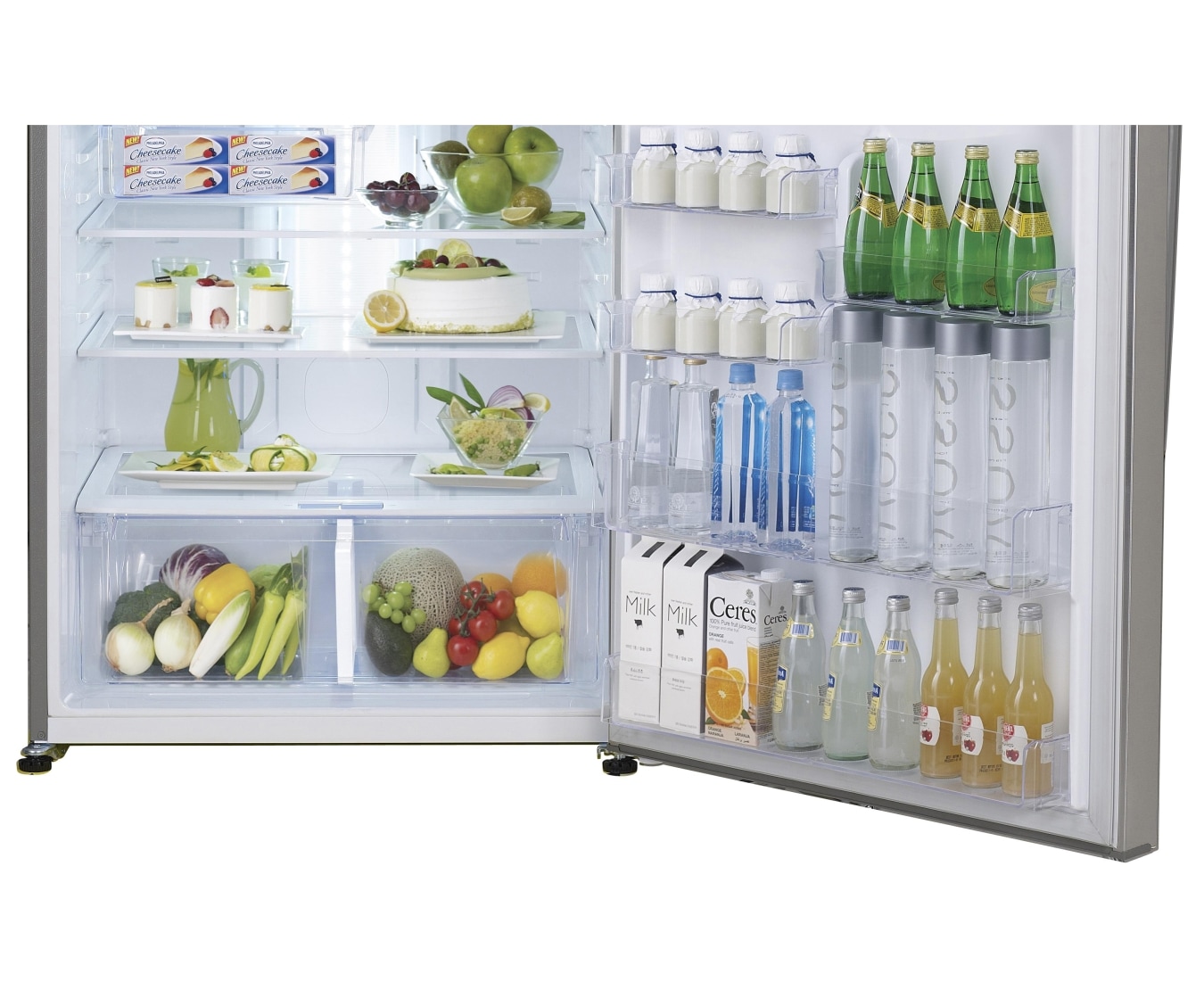 LG 515L Top Mount Fridge with Inverter Compressor & Water Dispenser, GT-W515BPL