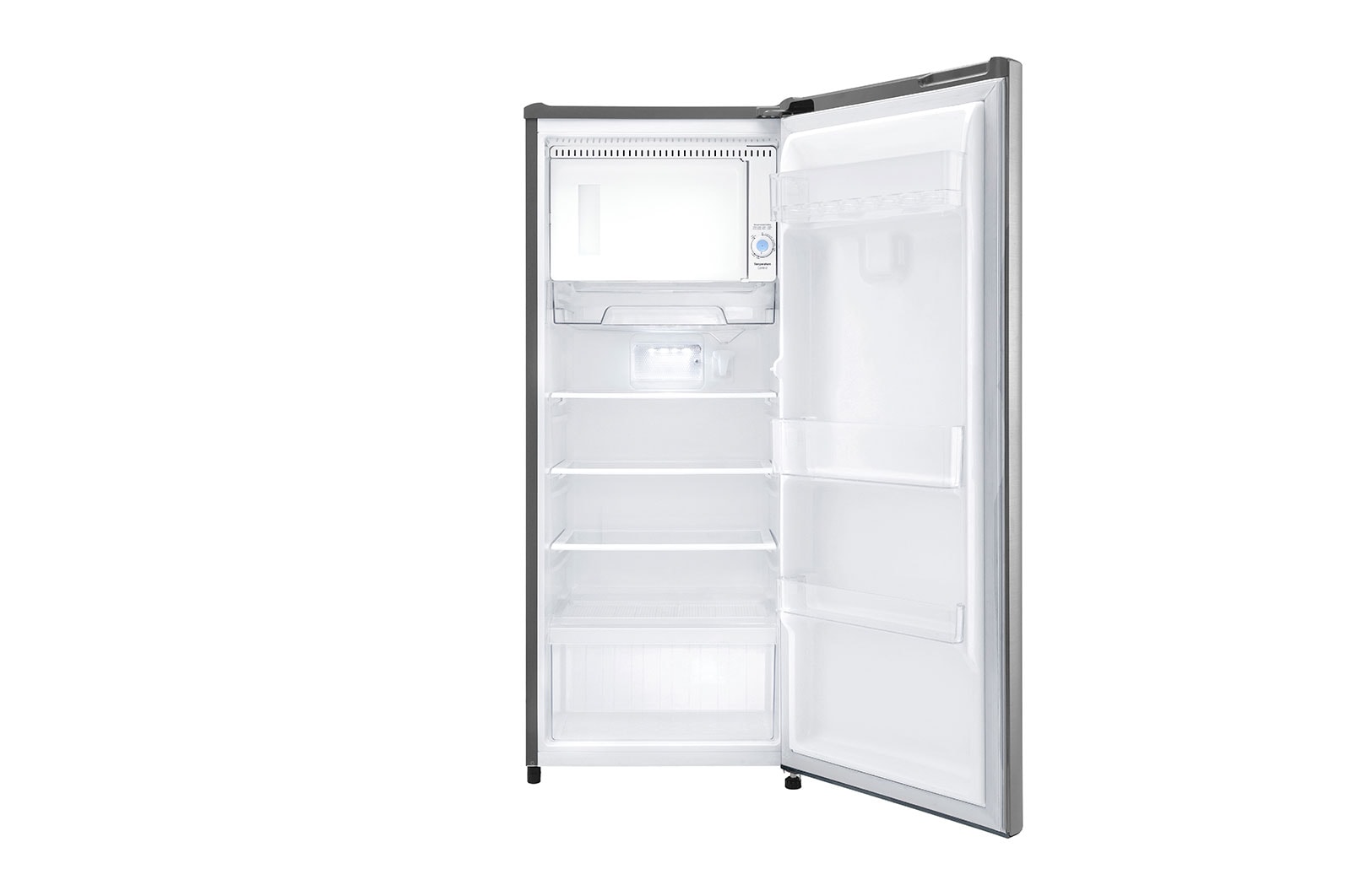 LG 194L Single Door Fridge - Stainless Finish, GU-B194PL