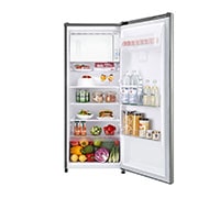 LG 194L Single Door Fridge - Stainless Finish, GU-B194PL