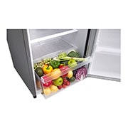 LG 194L Single Door Fridge - Stainless Finish, GU-B194PL