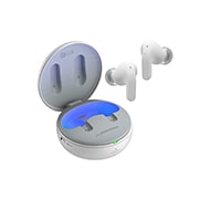 Front view of LG TONE Free T90 Dolby Atmos Wireless Earbuds  TONE-UT90Q