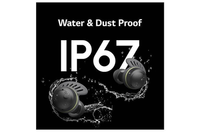 LG TONE Free fit TF8 Waterproof Wireless Earbuds, TONE-UTF8Q