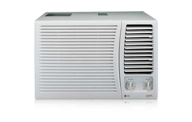 Front view of Window Wall Air Conditioner with Anti Corrosive Gold Fin W05TCA