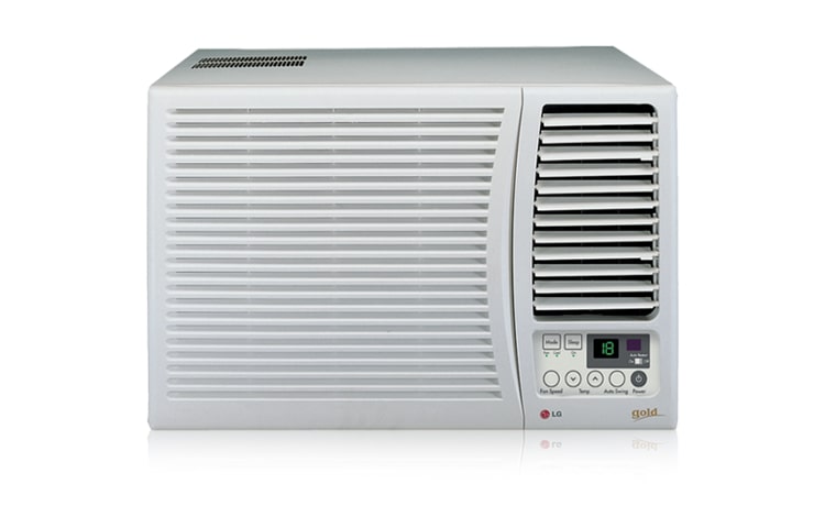 Front view of Window Wall Air Conditioner with Anti Corrosive Gold Fin W09TCM