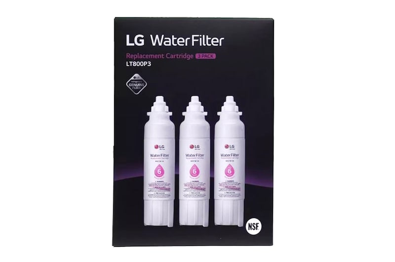 LG LT800P3 Refrigerator Water Filter (3 Packs), ADQ73613409