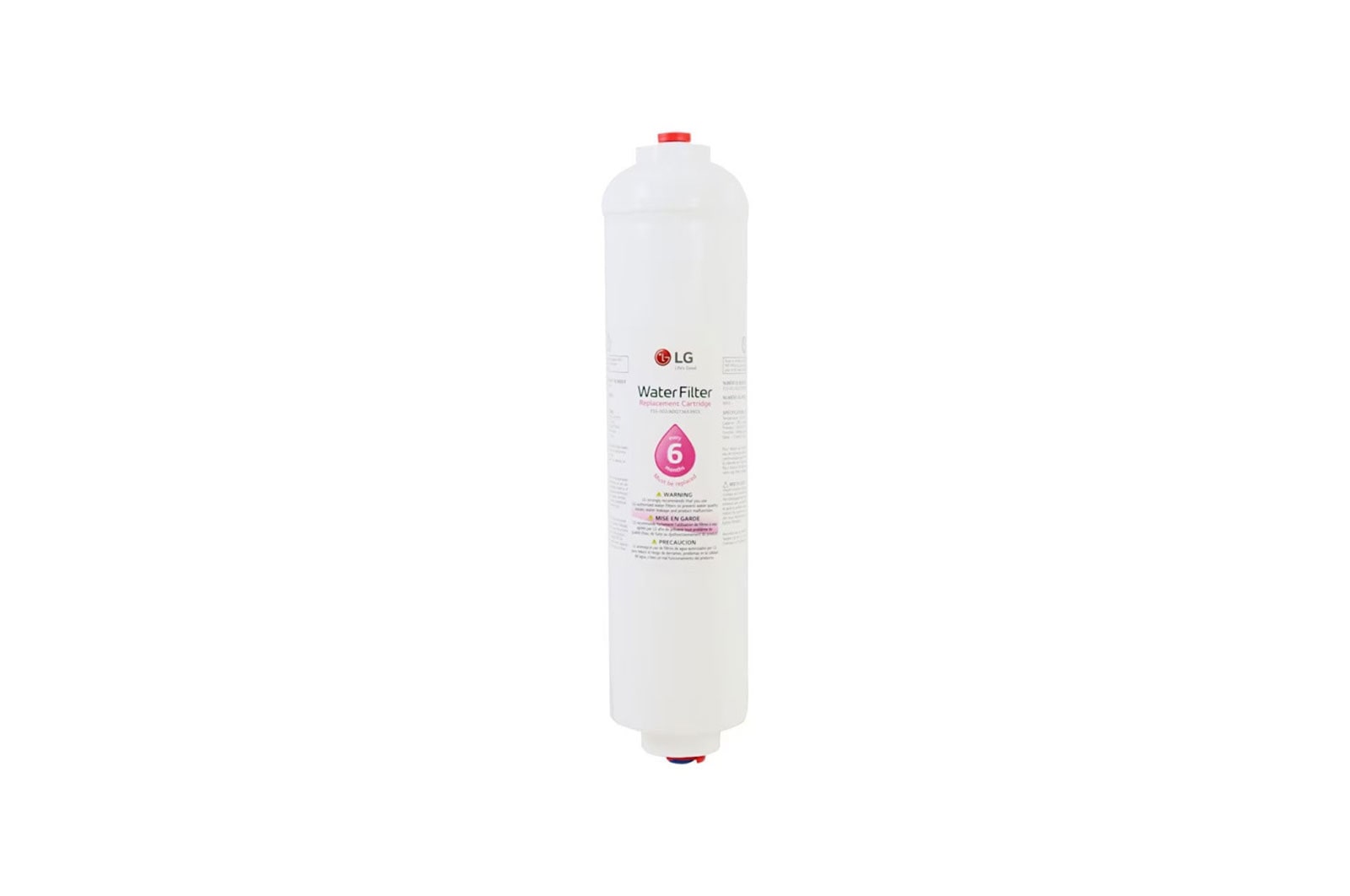 LG Side by Side Refrigerator External Water Filter, ADQ73693903