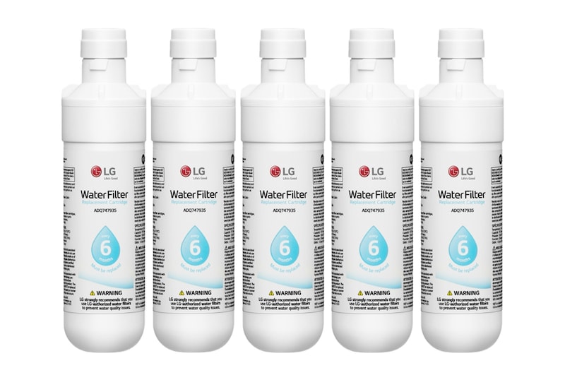 LG LT1000P2 Water Filter Replacement Cartridge (5 pack), ADQ74793517