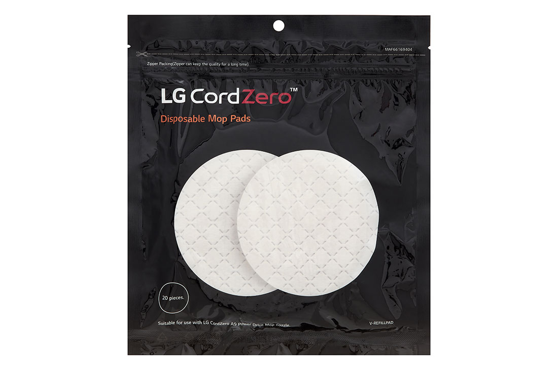 LG CordZero® Vacuum Disposable Mop Pads, AGF78838434