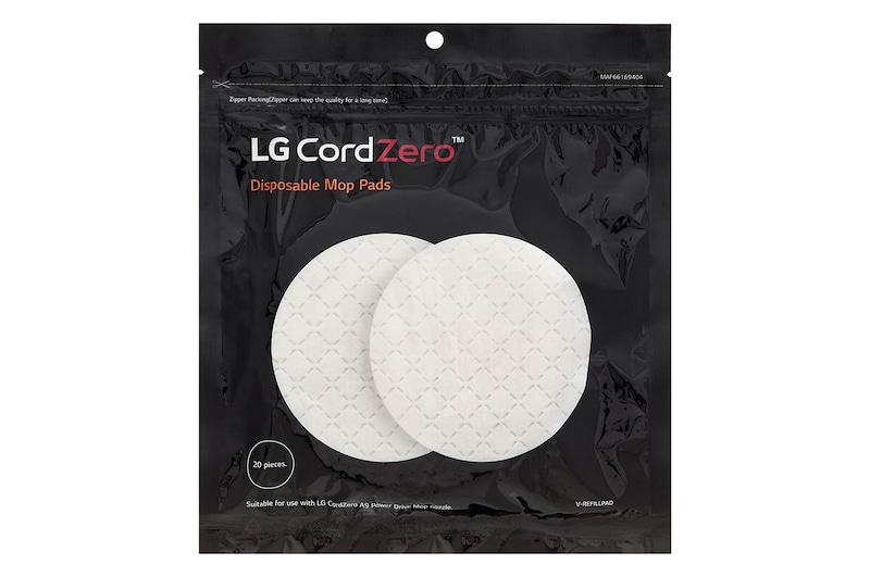 LG CordZero® Handstick  Disposable Mop Pads (20 pcs, 10 pairs), AGF78838434