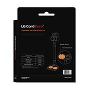 LG CordZero® Vacuum Disposable Wet Mop Starter Kit, AGM76949501