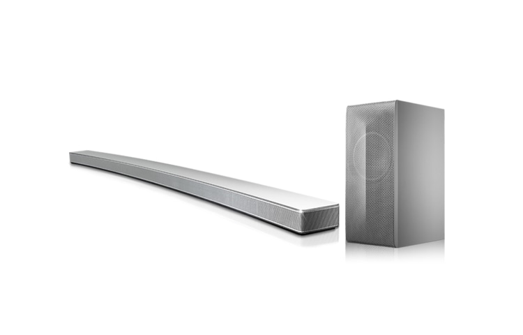 LG 360W 4.1ch Wi-Fi Curved Sound Bar , (HS8) LAS855M