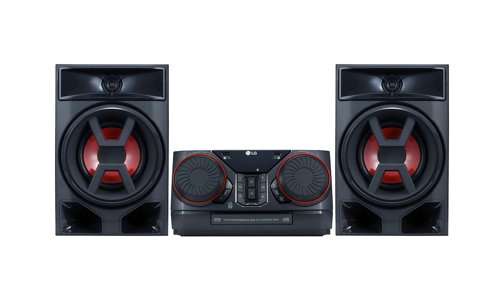 Front view of LG XBOOM CK43 CK43