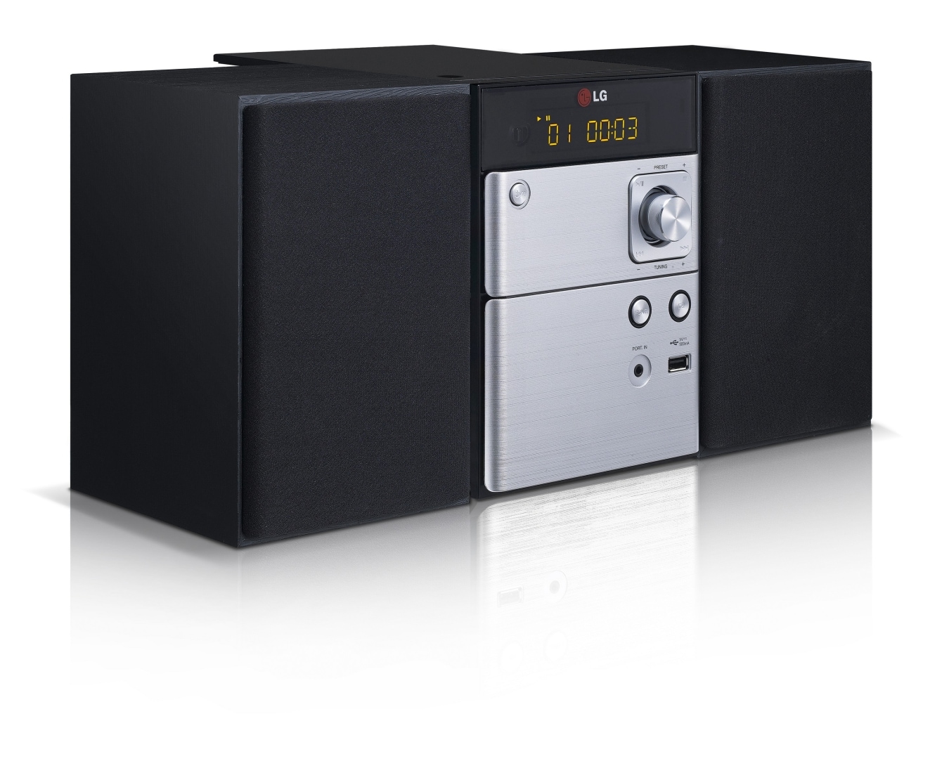 LG 10W CD Micro Audio System with Bluetooth, CM1530BT
