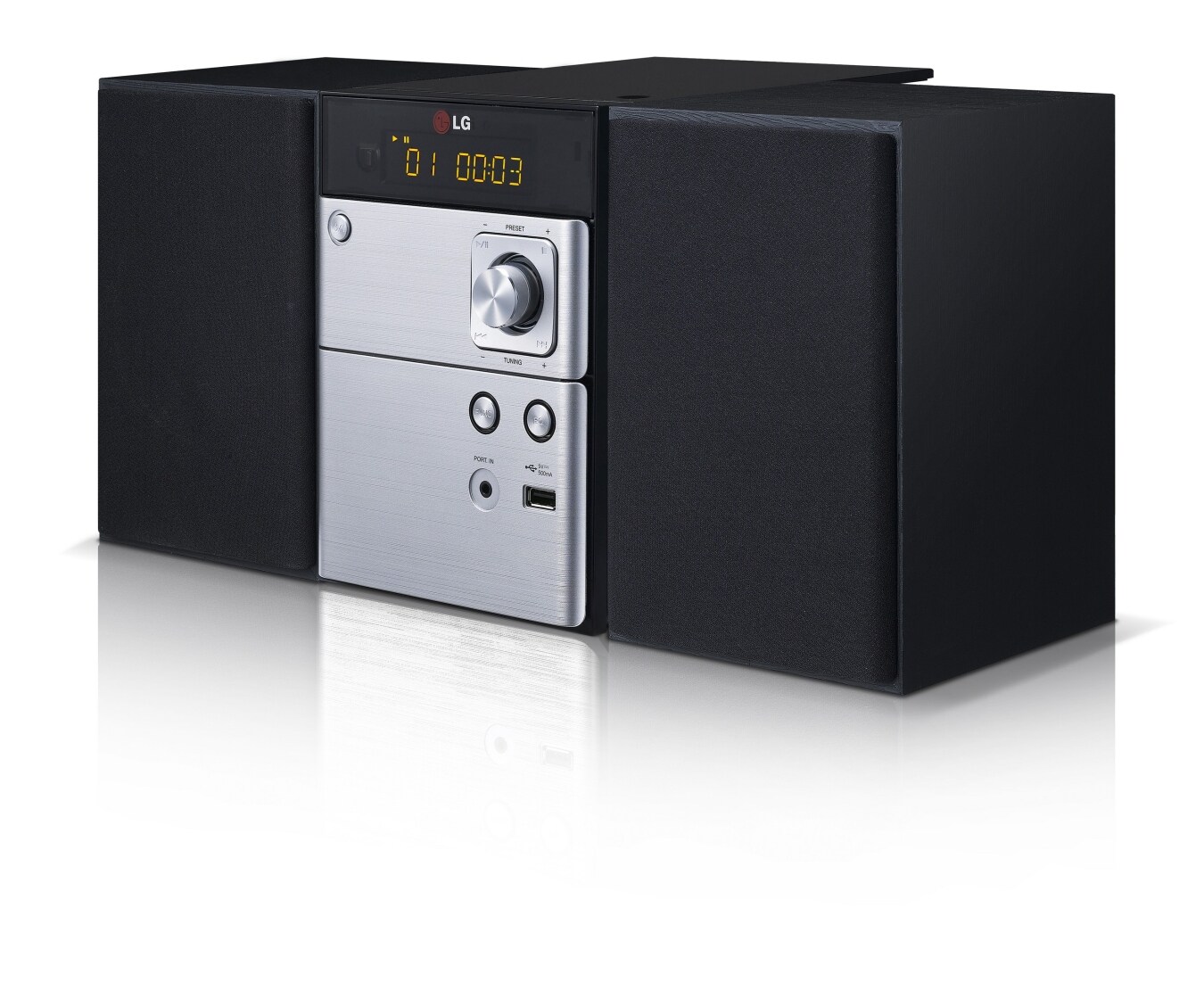 LG 10W CD Micro Audio System with Bluetooth, CM1530BT