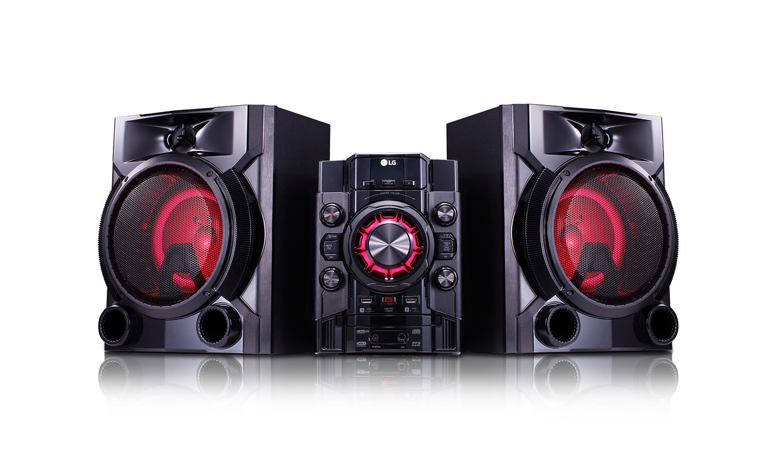 Front view of 700W Mini HiFi System with Bluetooth® Multipoint CM5660