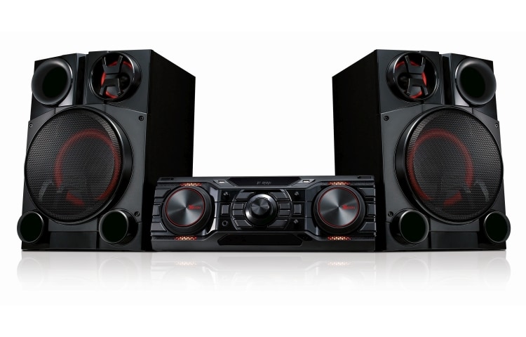 Front view of 2000W Mini System with Bluetooth® CM8350