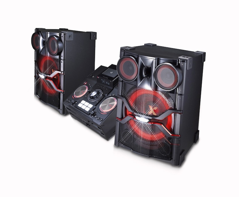 LG 2900W Extreme Party Hi-Fi System, CM9740