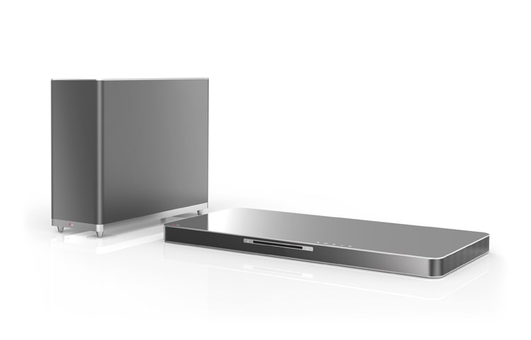 LG SoundPlate™ with 4.1 Multi-Channel Sound System and built-in Blu-ray® Player, LAB540W