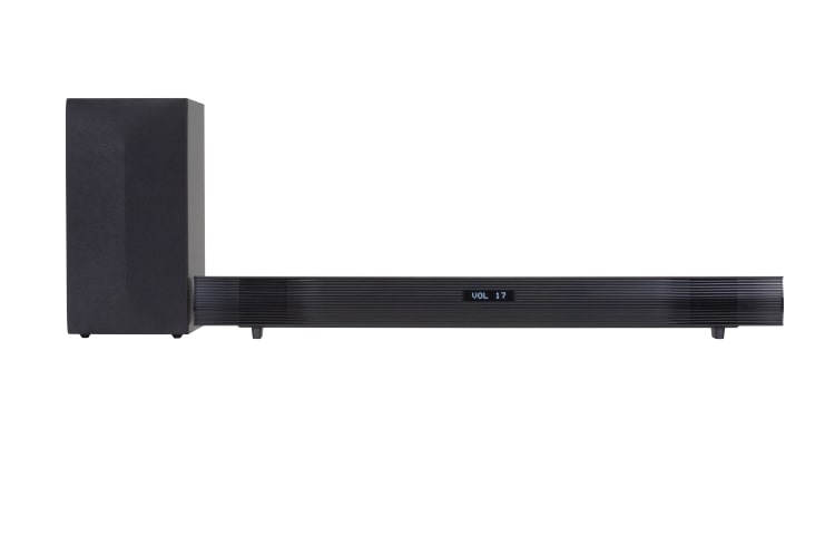 Front view of 220W 2.1ch Sound Bar LAS450H