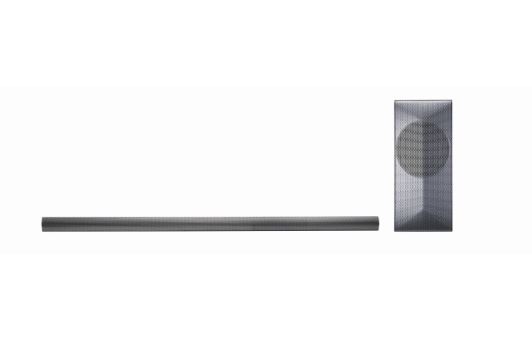 Front view of 360W 4.1ch Wi-Fi Sound Bar with Dual Tweeters LAS750M