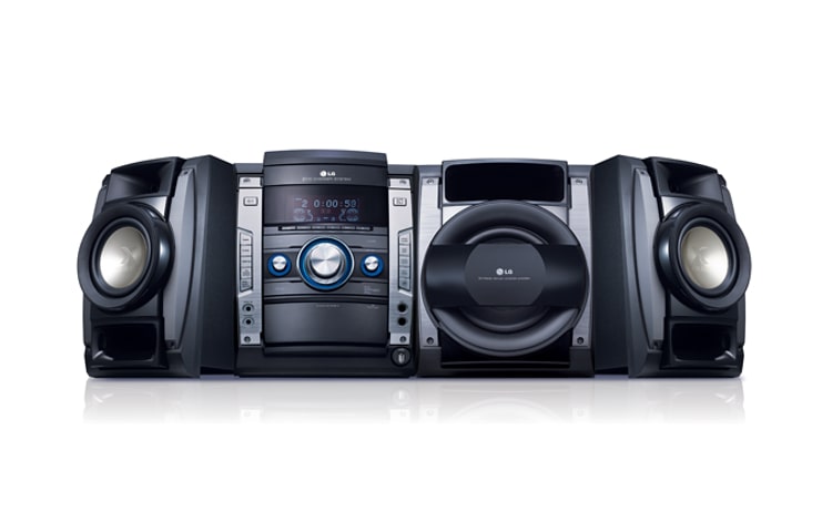 Front view of CD Mini System with iPod Dock MCT565