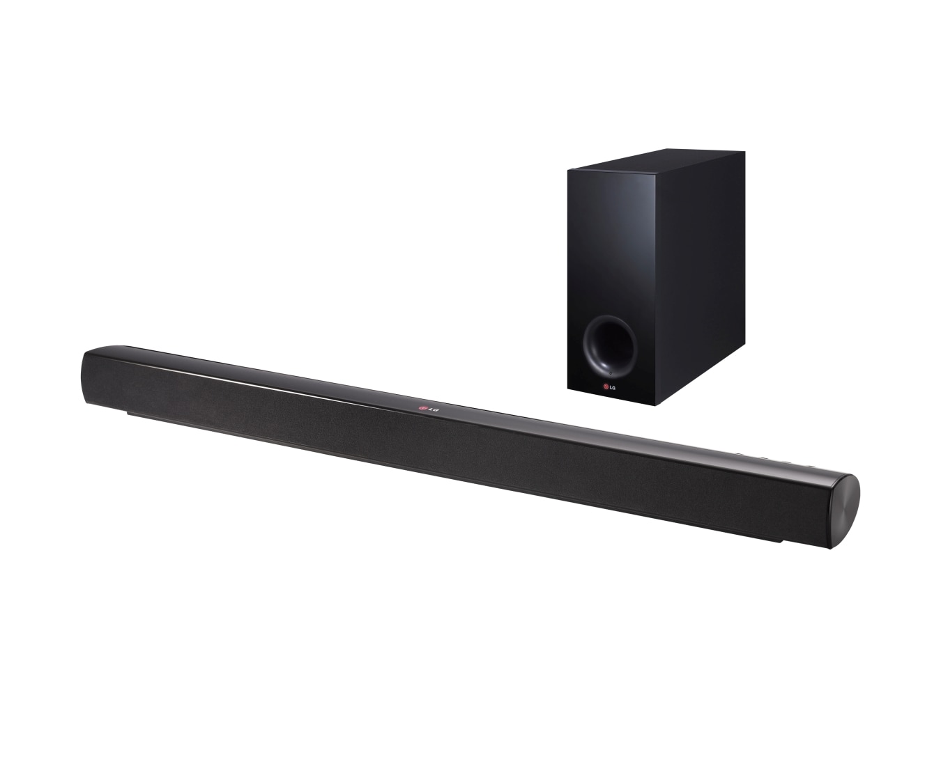 Front view of 2.1ch Sound Bar - 120W Total RMS Power Output NB2540