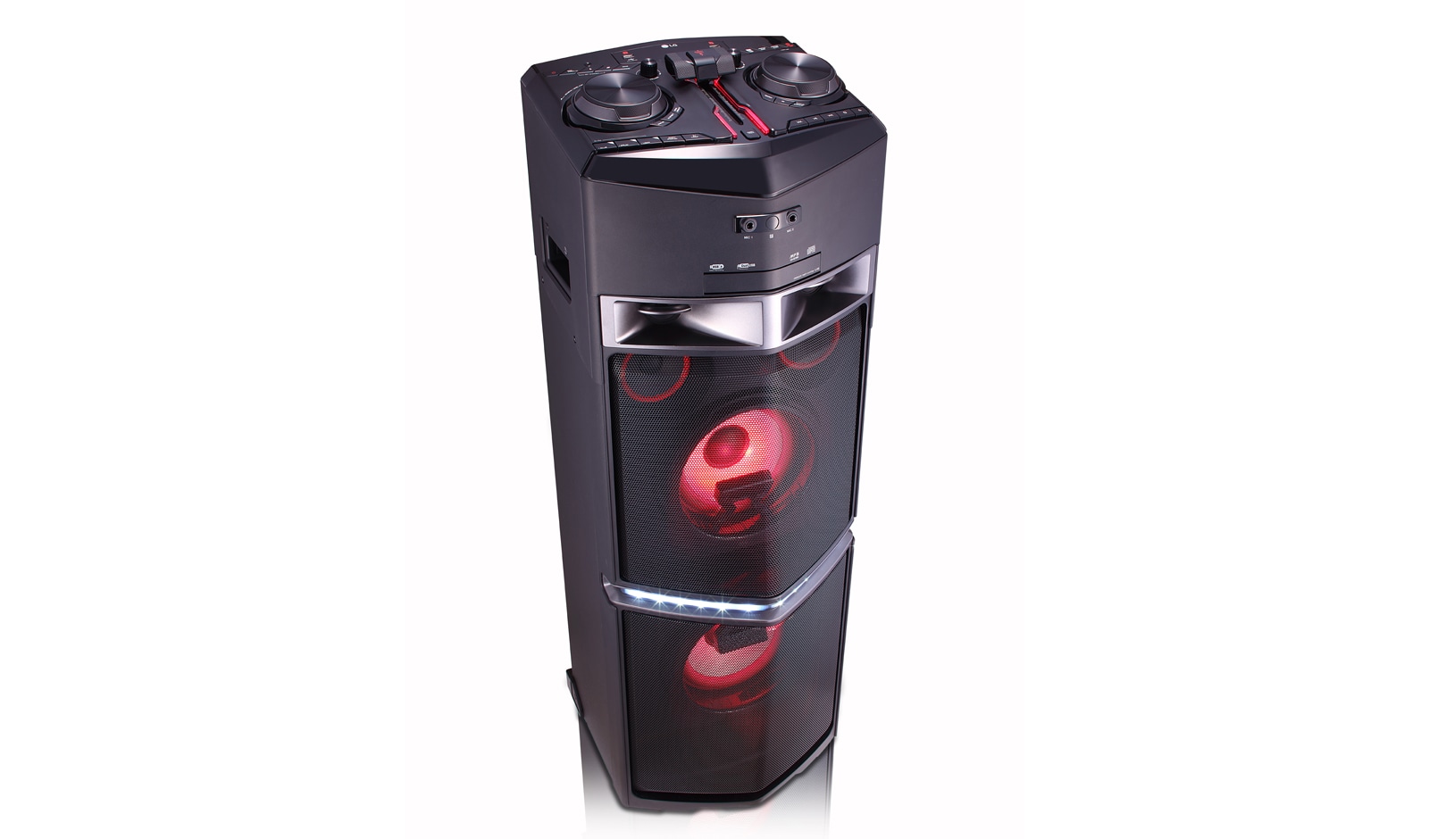 LG Portable All-in-one Sound System with 1800W Power, OJ98