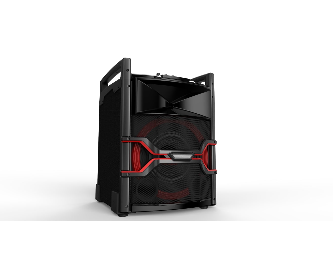 Front view of 330W Mini System with Bluetooth OM5540