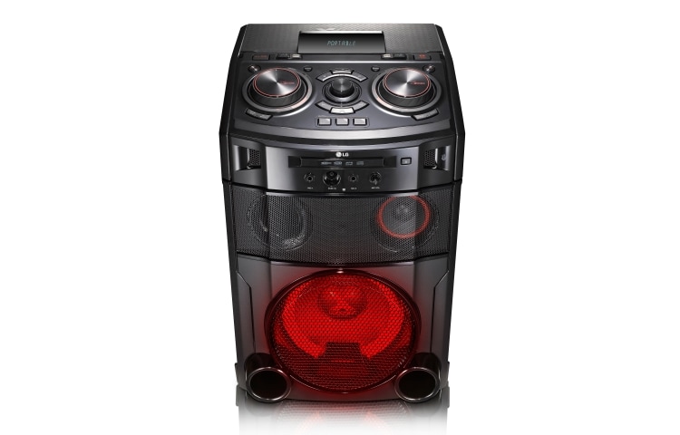 Front view of 1000W All-in-One Mini System with Bluetooth® OM7550