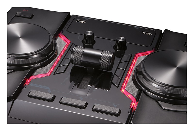 LG 1000W All-in-One Mini System with DJ Effects and DJ Pro, OM7560