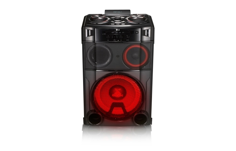 Front view of 1500W All-in-One Mini System with Bluetooth® OM9550