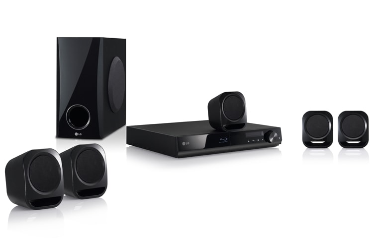 Front view of Blu-Ray Home Theatre System BH4120S