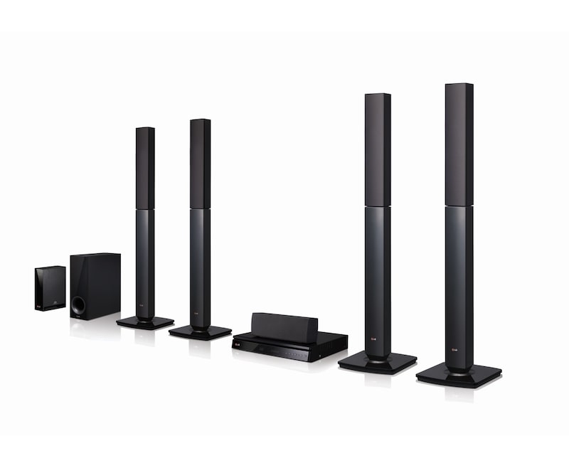 LG 5.1 ch Home Theatre System with 1000W Total RMS Power Output, BH6540TW