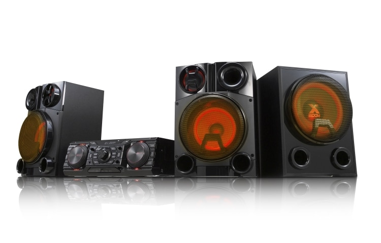 Front view of 2500W Mini System with Bluetooth® CM8450