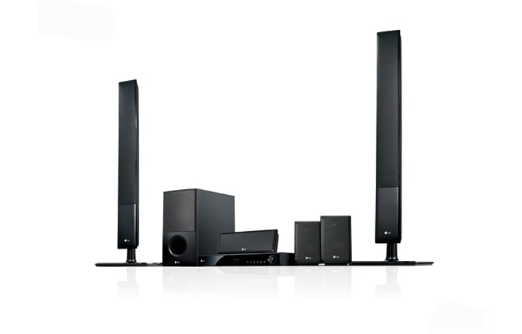 Front view of Blu-Ray Home Theatre System with Netcast® HB905PA