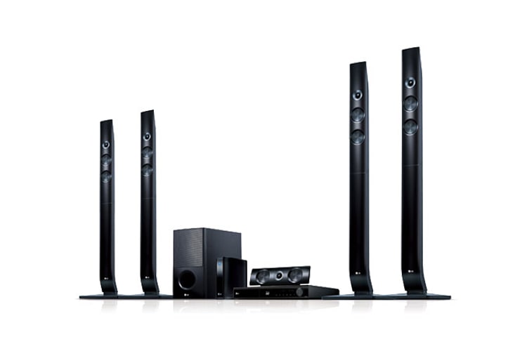 Front view of LG Smart &amp; 3D Blu-Ray Playback HB906TAW