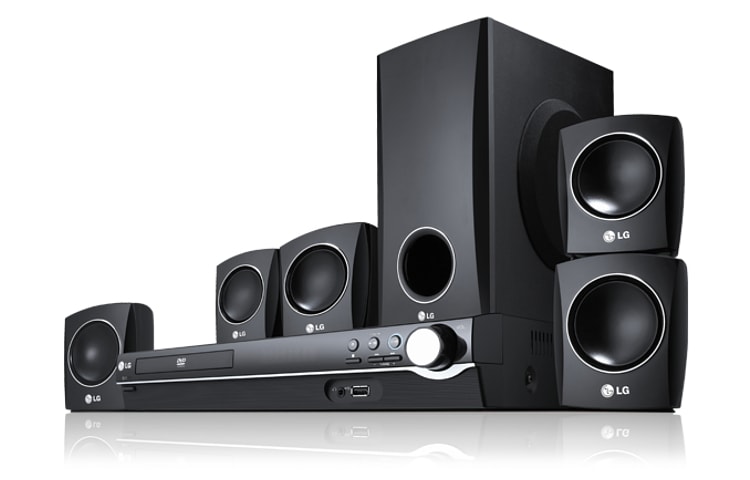 Front view of DVD Home Theatre System HT303SU