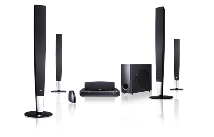 Front view of Wireless Home Theatre System with Full HD Up-Scaling HT903WA