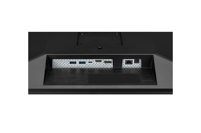 LG 24'' Full HD Monitor with IPS and Built in Webcam, 24BP750C-B