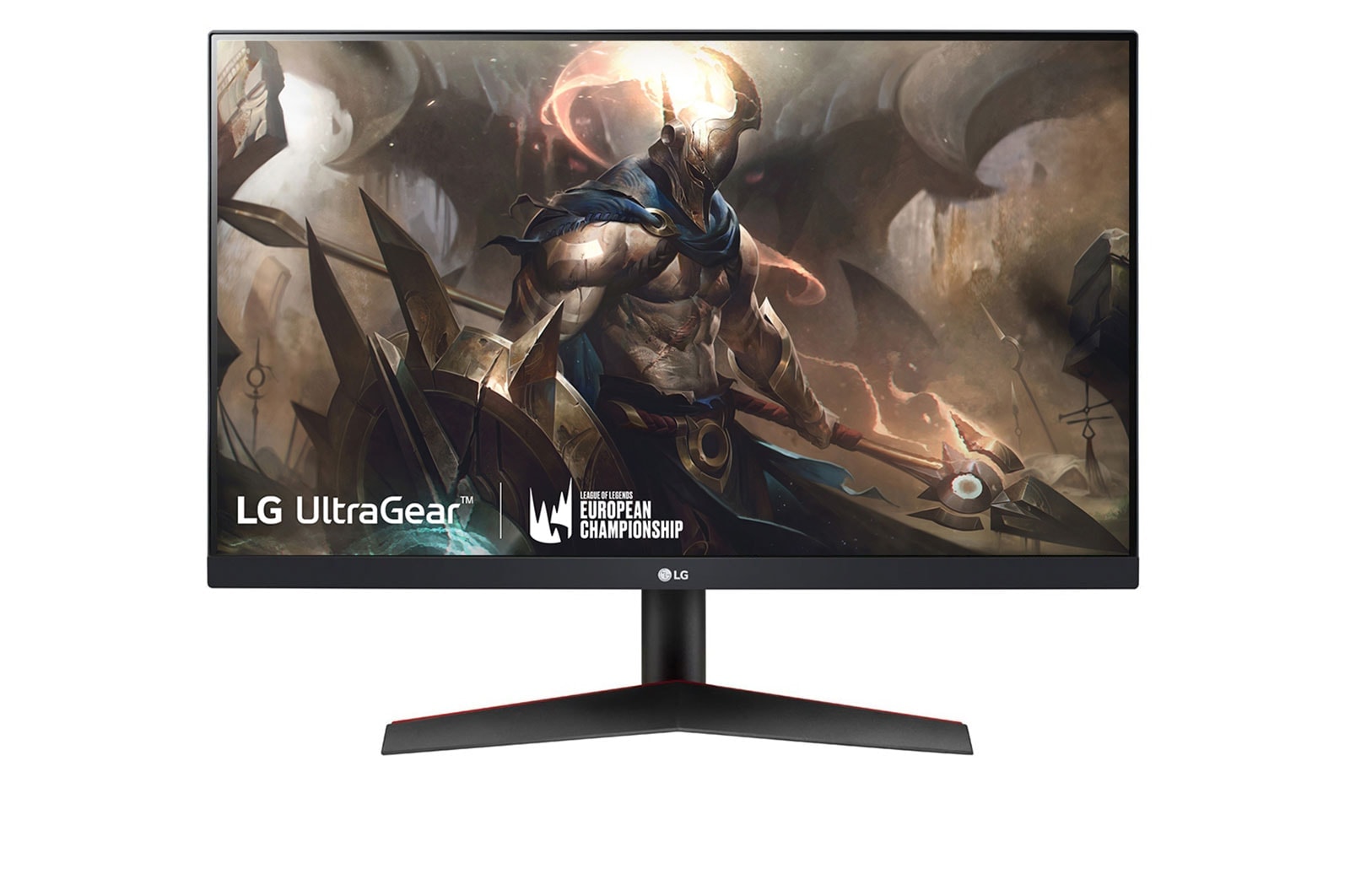 Front view of 23.8” UltraGear™ Full HD IPS 1ms (GtG) Gaming Monitor 24GN60R-B