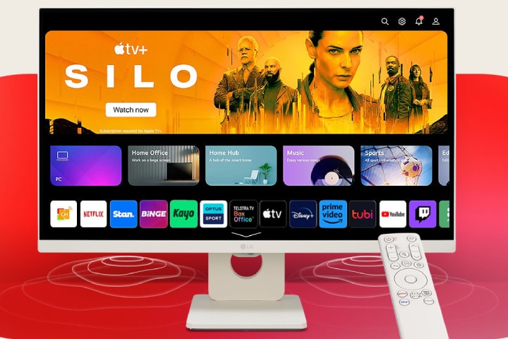 webOS 23 new home.