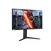 LG 27'' UltraGear™ QHD Nano IPS 1ms 144Hz G-SYNC Compatible Gaming Monitor, 27GN850-B