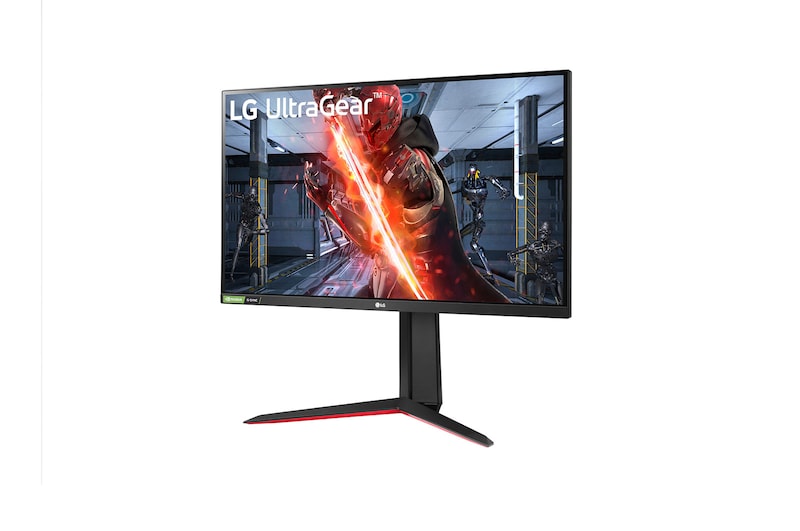 LG 27'' UltraGear™ QHD Nano IPS 1ms 144Hz G-SYNC Compatible Gaming Monitor, 27GN850-B