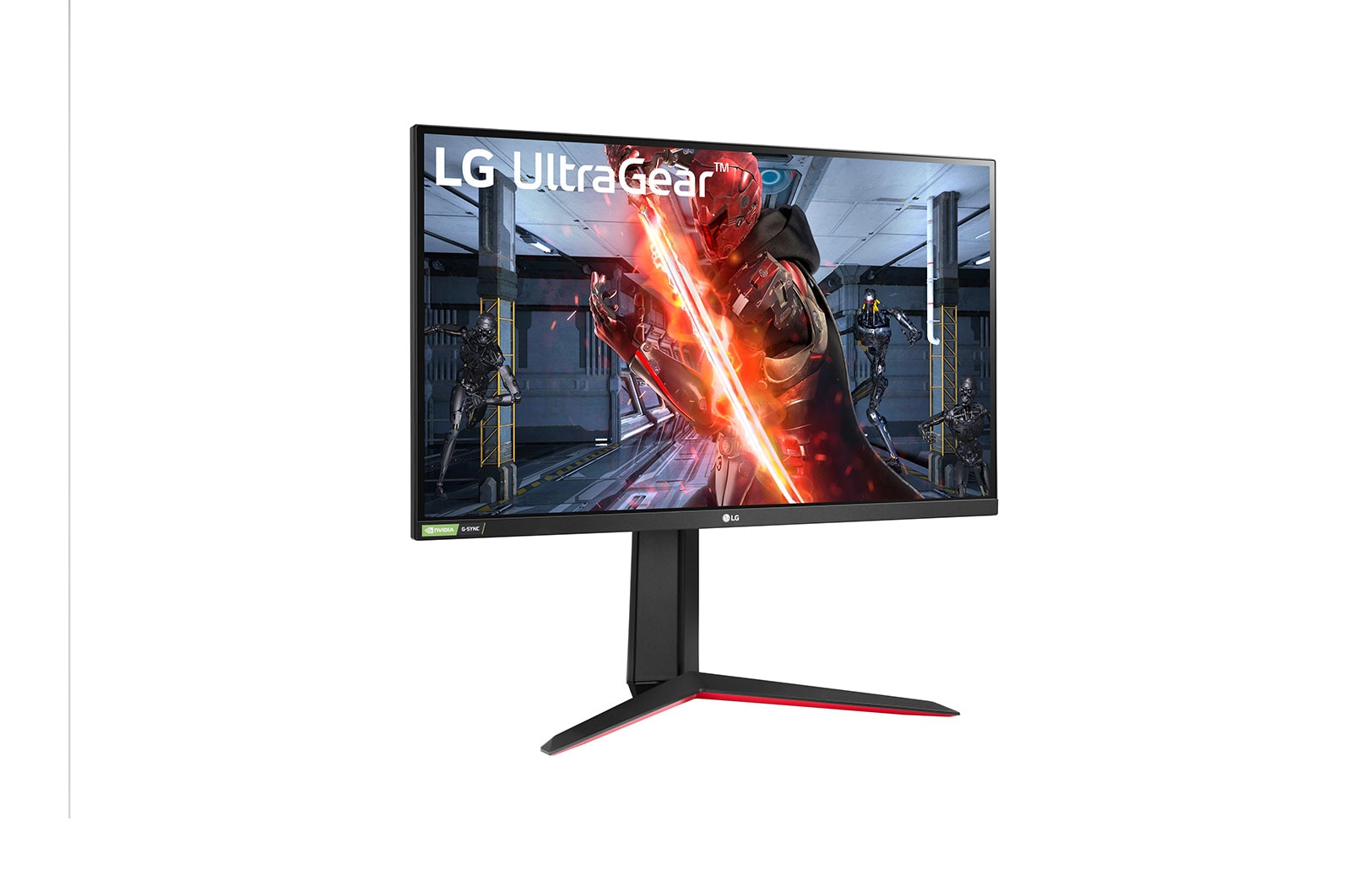 LG 27'' UltraGear™ QHD Nano IPS 1ms 144Hz G-SYNC Compatible Gaming Monitor, 27GN850-B
