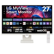 MyView 27 Inch 4K UHD IPS All-in-One Smart Monitor with